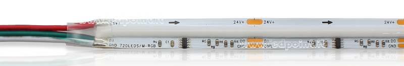 Tira de led COB 24V IP20 RGB 720led/m Tira de led COB 24V IP20 RGB 720led/m