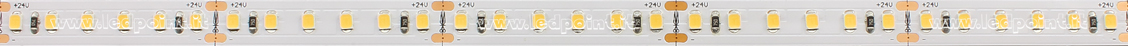 Tira de led 2835 24V IP20 3000-3500K 120led/m
