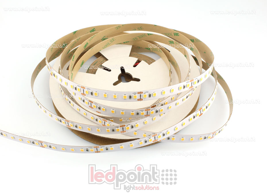 Tira de led 2835 24V IP20 3000-3500K 120led/m