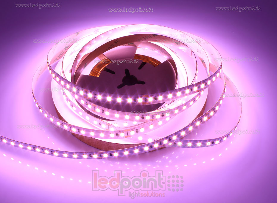 Tira de led 2835 24V IP20 3000-3500K 120led/m