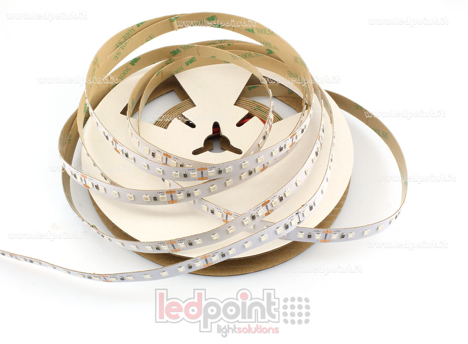 Tira de led 2835 24V IP20 520-525nm 120led/m