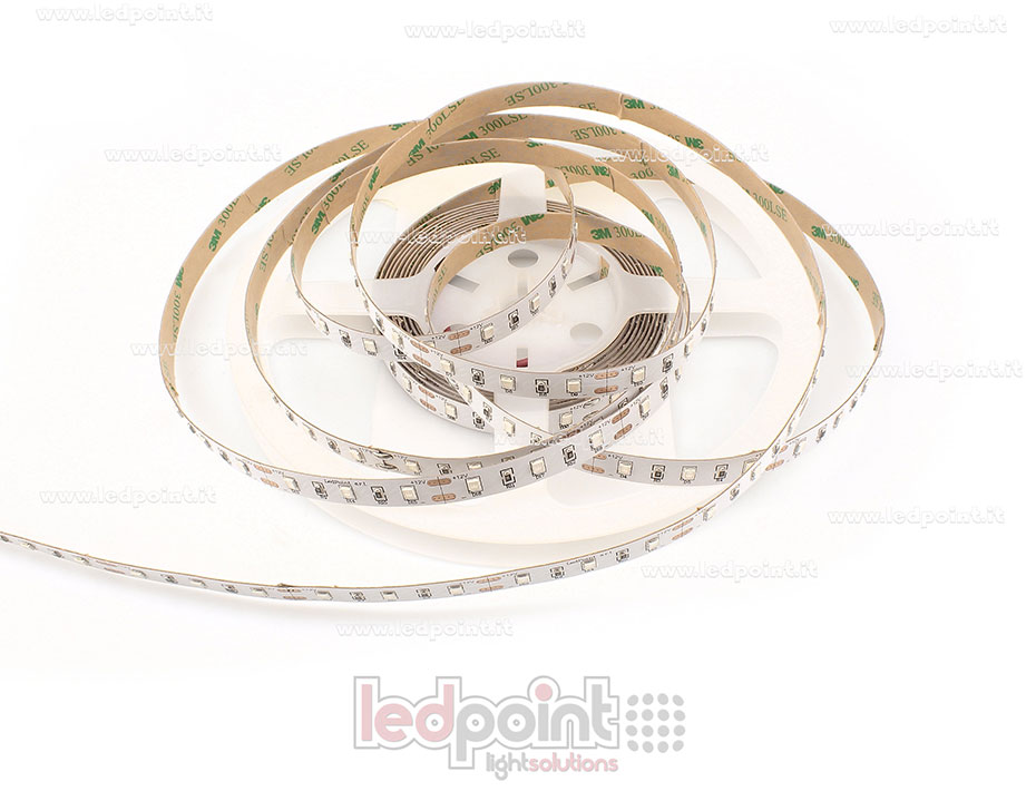Tira de led 2835 12V IP20 520-525nm 60led/m