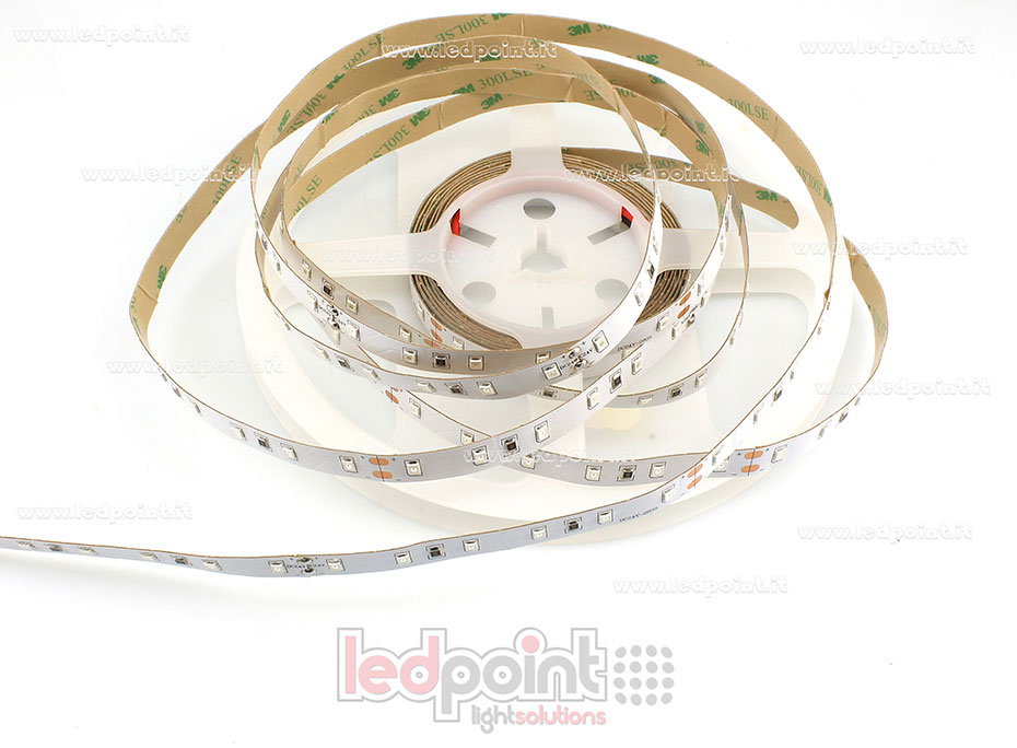 Tira de led 2835 24V IP20 605-615nm 60led/m