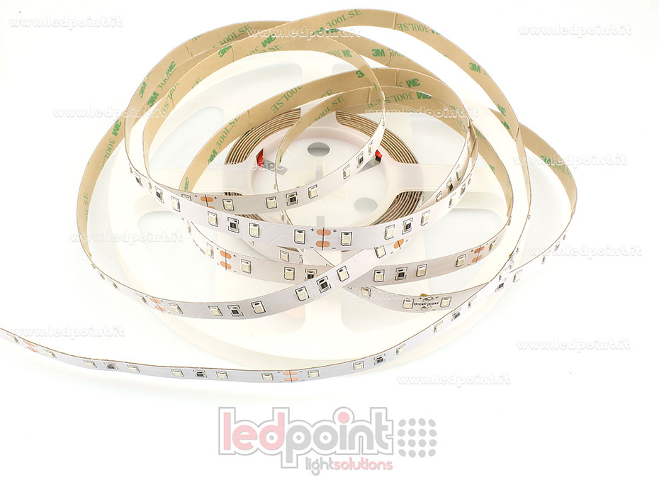 Tira de led 2835 24V IP20 395-400nm 60led/m