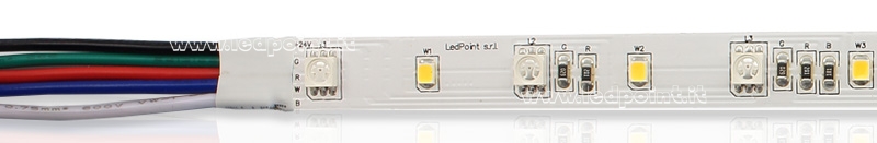 Tira de led 5050+2835 24V IP20 3000K 3step 28+28led/m