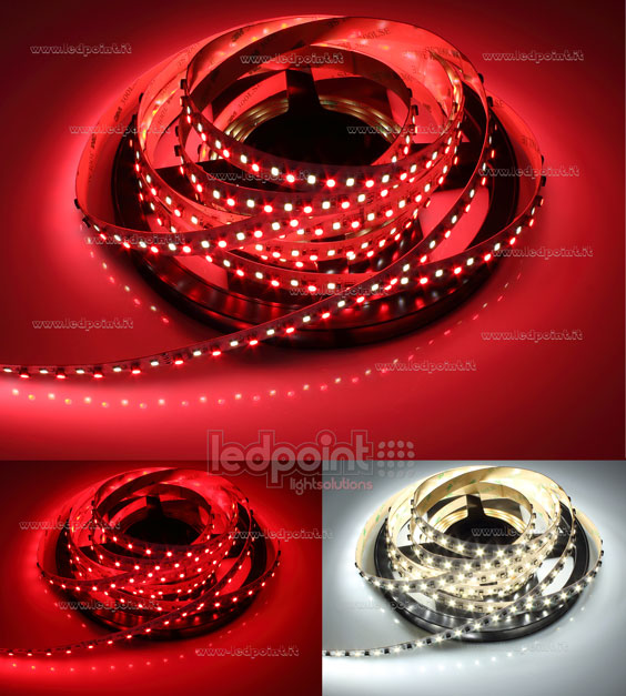 Tira de led 3535+2835 24V IP20 4000-4300K 140led/m F52-R400-140212 Tira de led 3535+2835 24V IP20 4000-4300K 140led/m F52-R400-140212