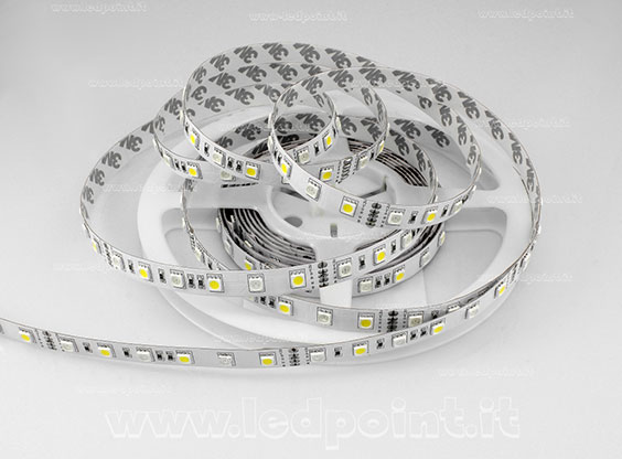 Tira de led 5050 12V No 4250-4500K 300 led (60led/m) e 0 lumen/m
