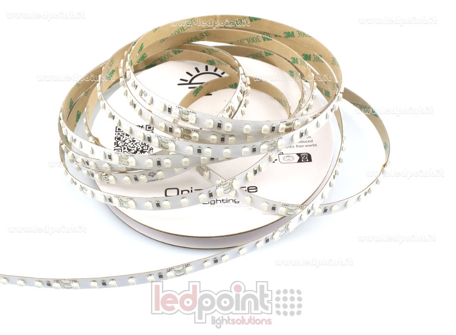 Tira de led 3528 24V IP20 620-625nm 120led/m