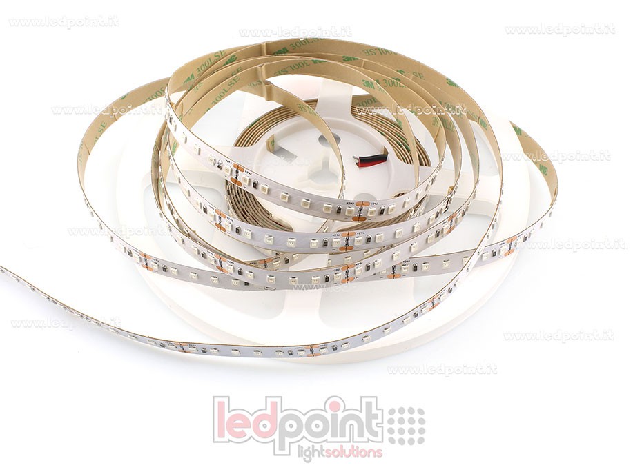 Tira de led 2835 24V IP20 620-625nm 120led/m