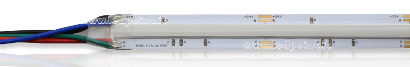 Tira de led COB 24V IP20 RGB 1080led/m Tira de led COB 24V IP20 RGB 1080led/m