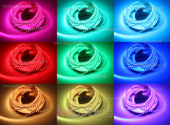 Tira de led 3838 24V IP20 RGB 112led/m