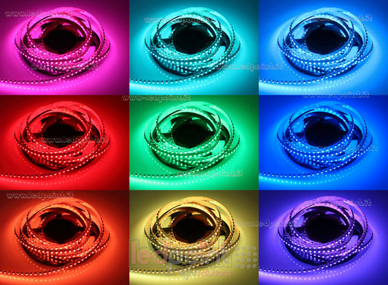 Tira de led 3535 24V IP20 RGB 120led/m F52-RGB-120112 Tira de led 3535 24V IP20 RGB 120led/m F52-RGB-120112