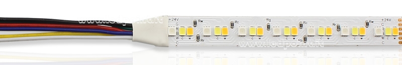 Tira de led 3838+2835+2835 24V IP20 RGBCCT 70+70+70led/m