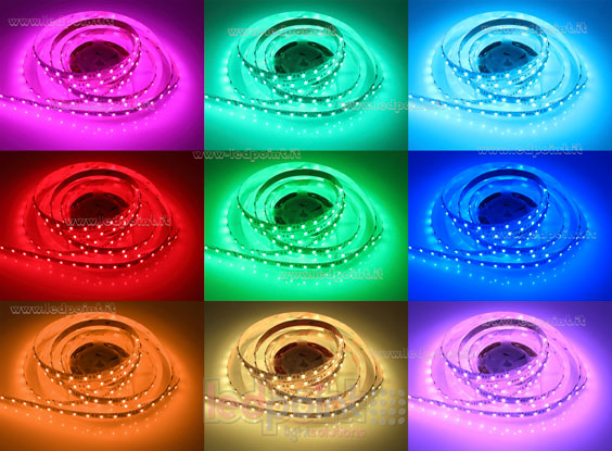 Tira de led 5050 24V IP20 RGBCCT 60led/m F52-RGBCCT-60512 Tira de led 5050 24V IP20 RGBCCT 60led/m F52-RGBCCT-60512