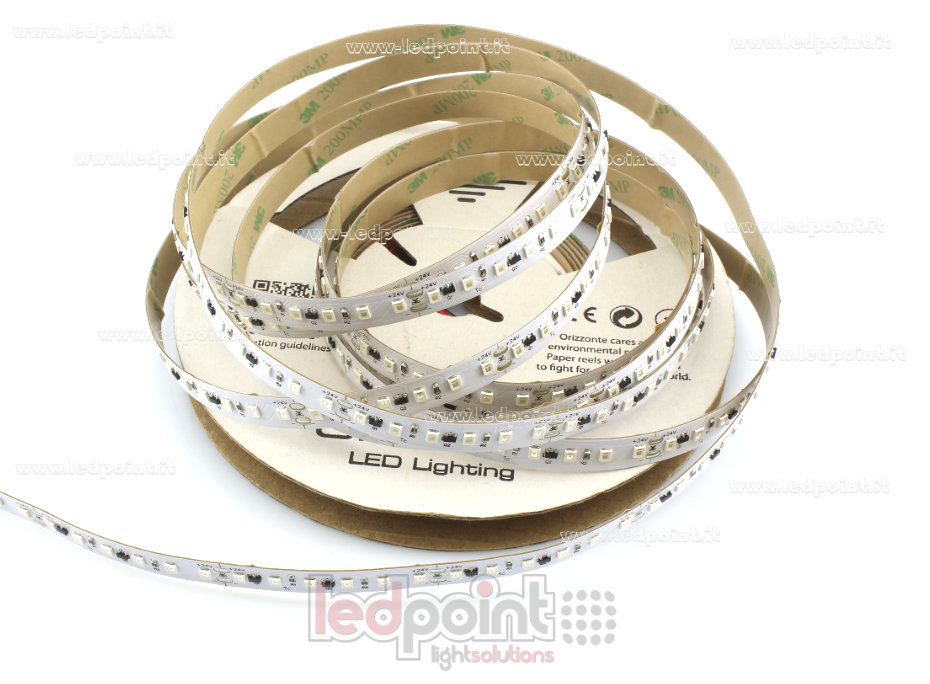 Tira de led 2835 24V IP20 365nm 120led/m