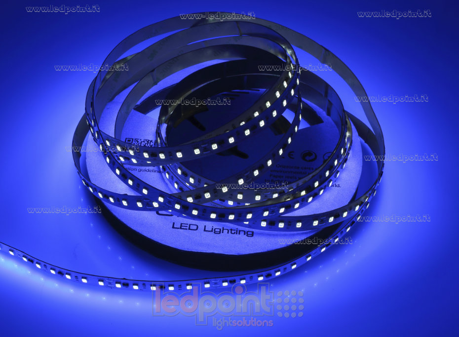 Tira de led 2835 24V IP20 365nm 120led/m