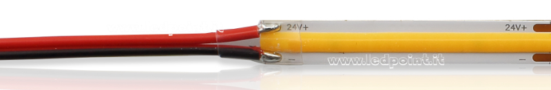 Tira de led COB 24V IP20 3000K 320led/m Tira de led COB 24V IP20 3000K 320led/m