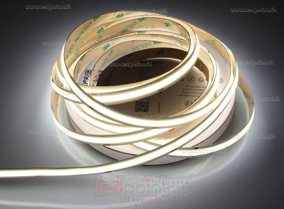 Tira de led COB 24V IP20 4000K 528led/m