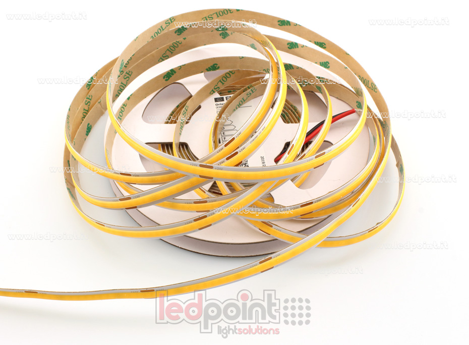 Tira de led COB 24V IP20 3000K 320led/m