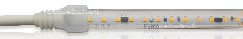 Tira de led 2835 230V IP65 3000K 120led/m