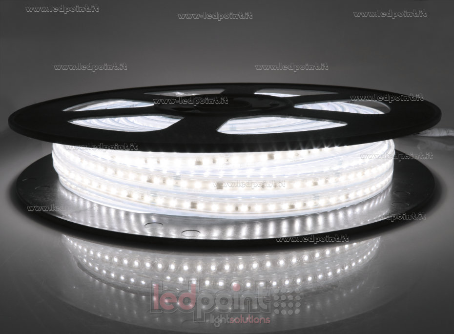 Tira de led 2835 230V IP65 4000K 120led/m