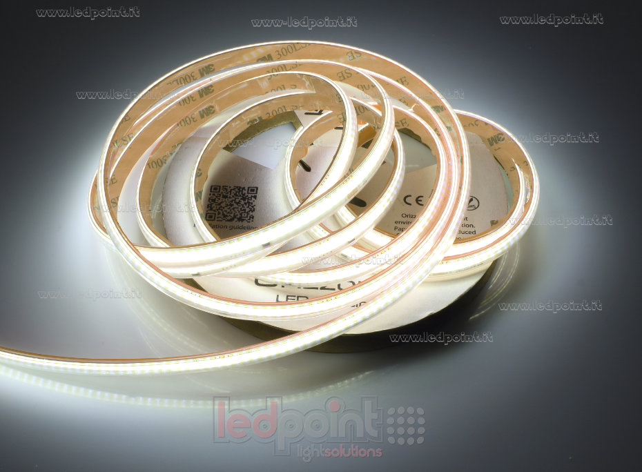 Tira de led COB 230V IP65 4000K 296led/m