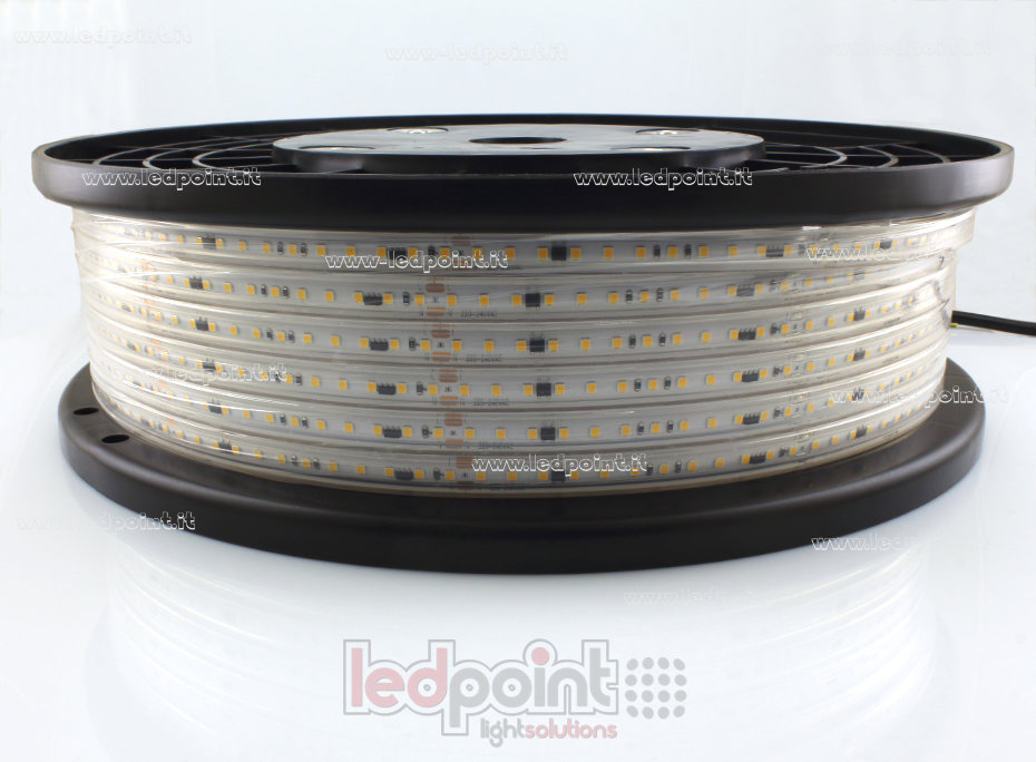 Tira de led 2835 230V IP65 4000K 120led/m