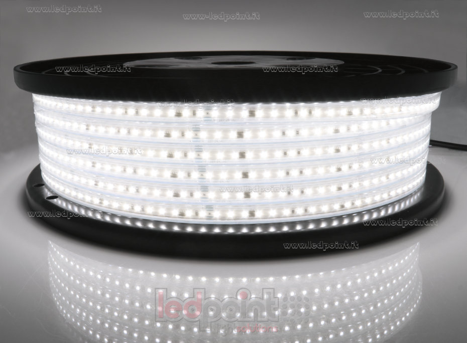 Tira de led 2835 230V IP65 4000K 120led/m