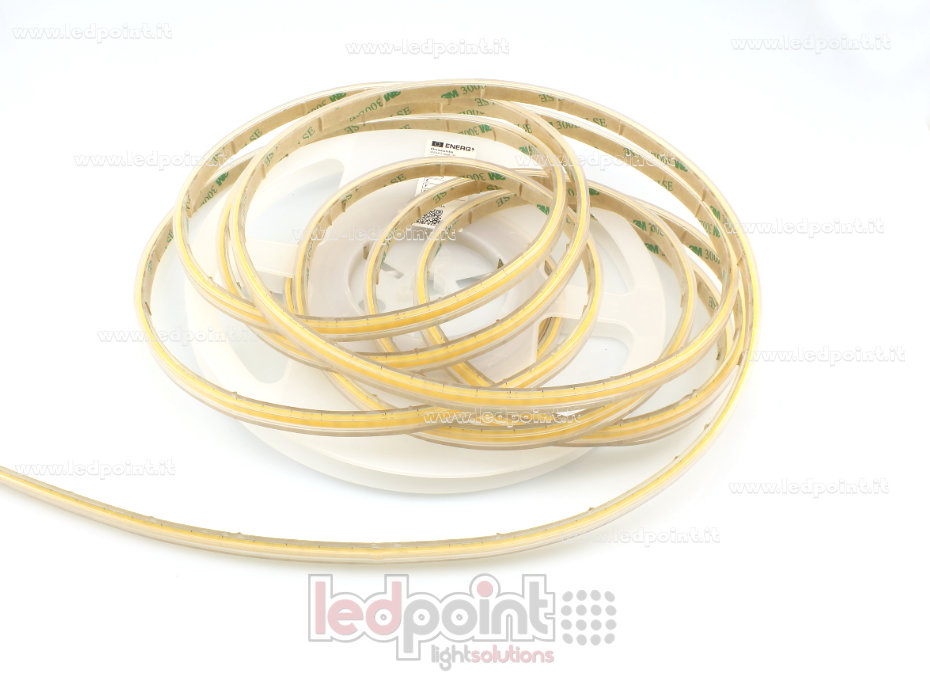 Tira de led COB 12V IP65 3000K 400led/m