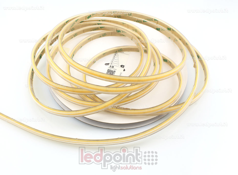 Tira de led COB 24V IP65 3000K 400led/m