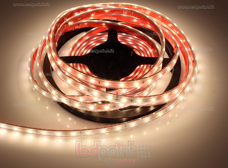 Tira de led 2835 12V IP65 3000K 3step 60led/m