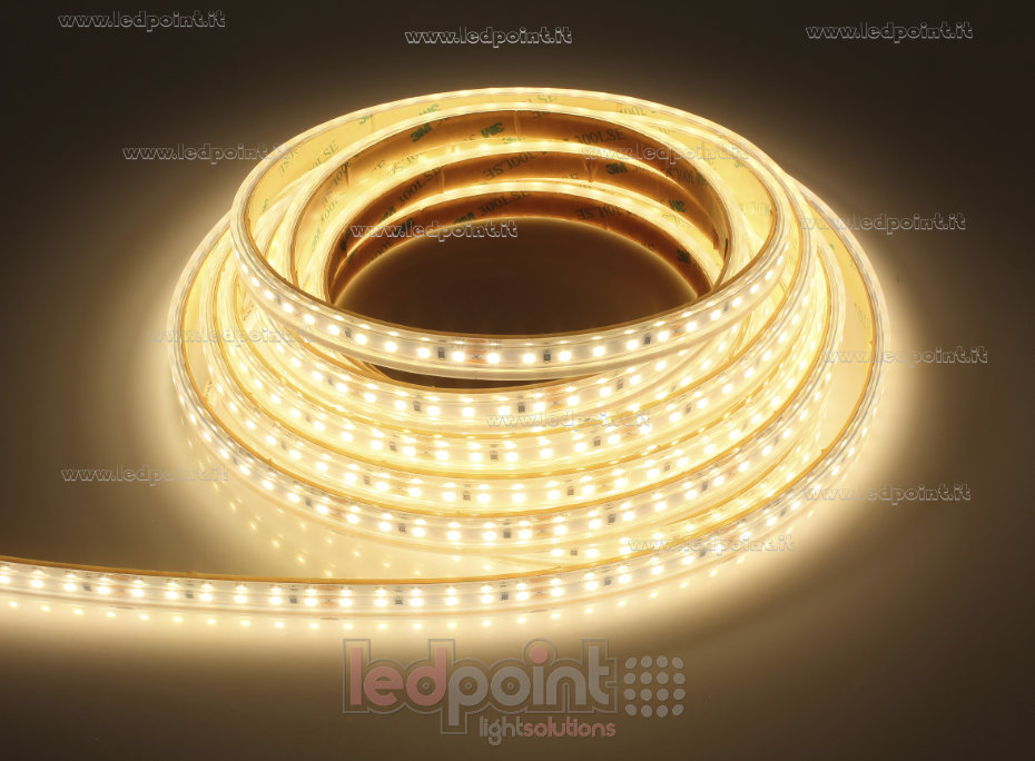 Tira de led 2835 24V IP65 3000K 3step 120led/m
