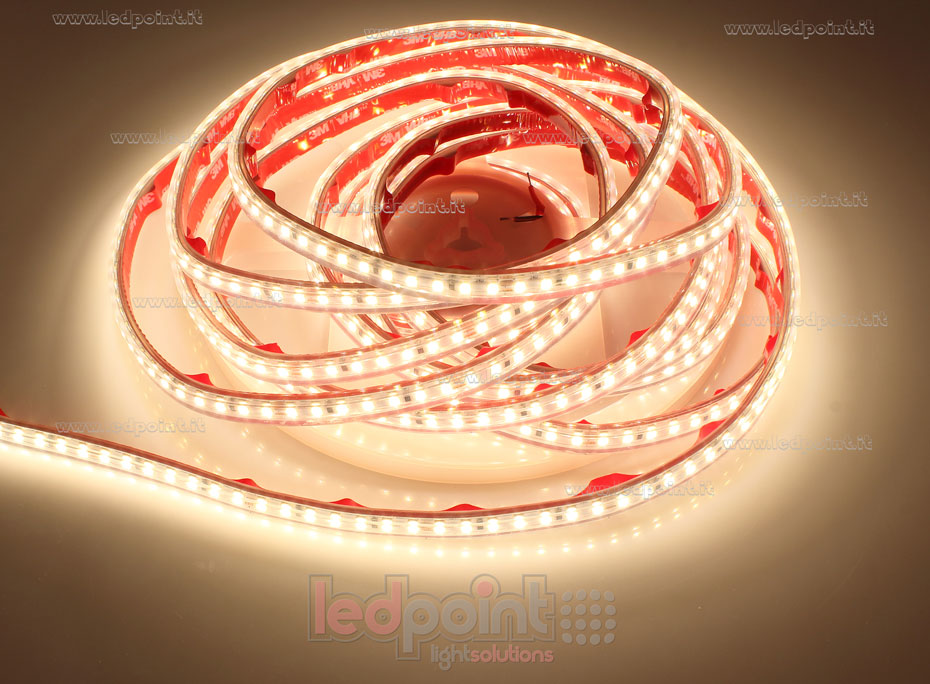 Tira de led 2835 24V IP65 3000K 3step 140led/m