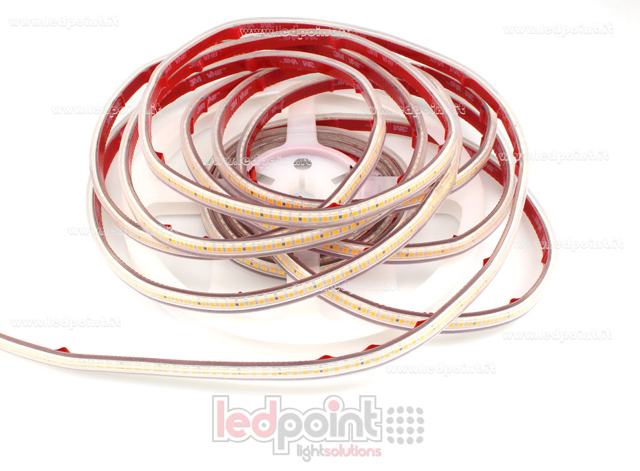 Tira de led 2835 24V IP65 3000K 3step 240led/m