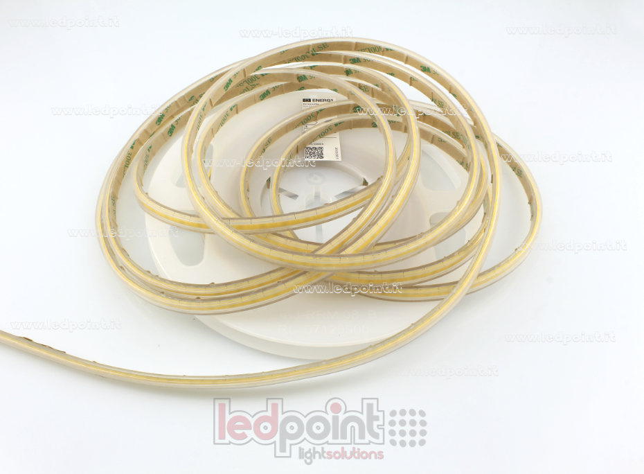 Tira de led COB 12V IP65 4000K 486led/m