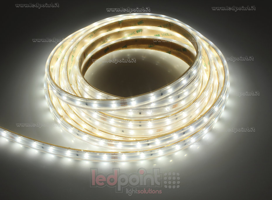 Tira de led 2835 24V IP65 4000K 3step 60led/m