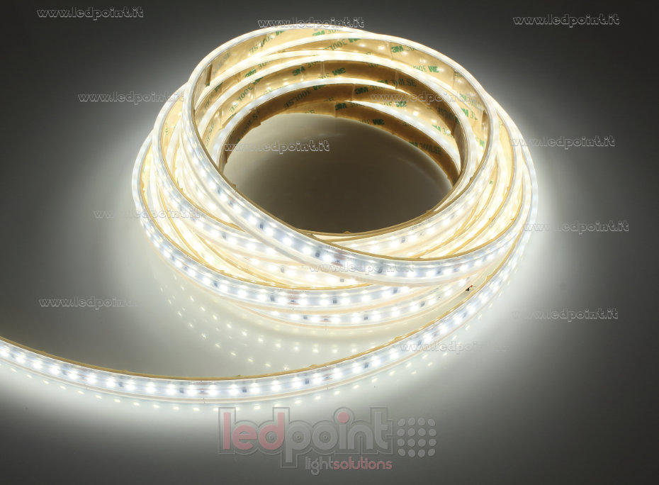 Tira de led 2835 24V IP65 4000K 3step 120led/m
