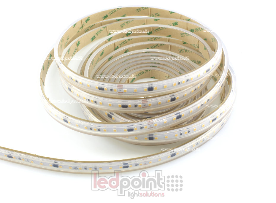 Tira de led 2835 230V IP65 4000K 120led/m