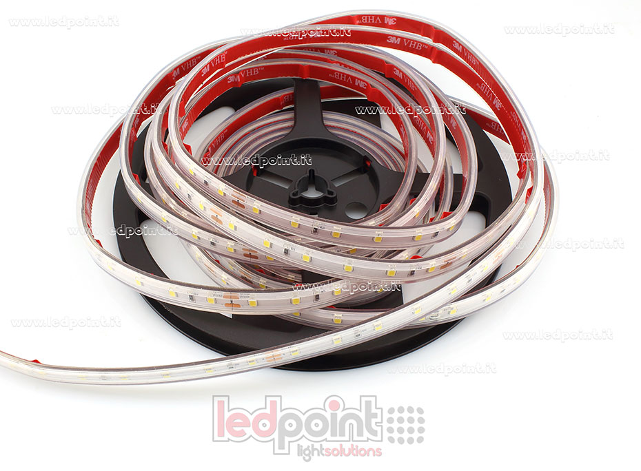 Tira de led 2835 24V IP65 5500-6000K 60led/m