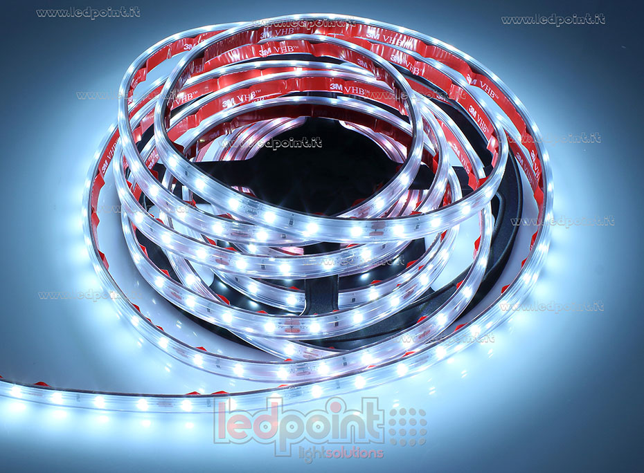 Tira de led 2835 12V IP65 6500K 3 step 60led/m
