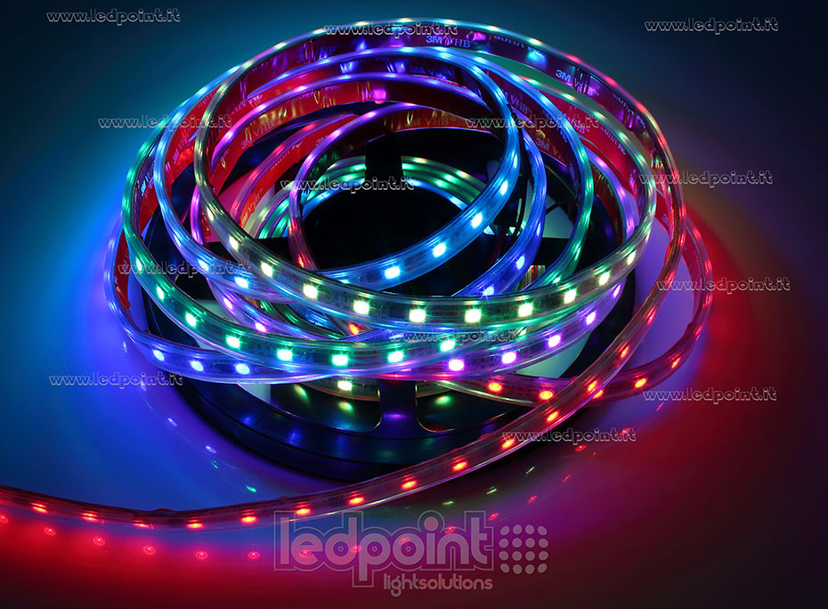 Tira de led 5050 12V IP65 RGB 60led/m