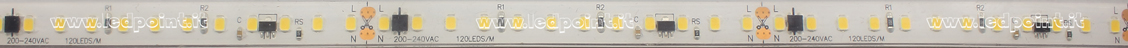 Tira de led 2835 220-240V IP67 4000K 120led/m L502-400T-1208CH/16