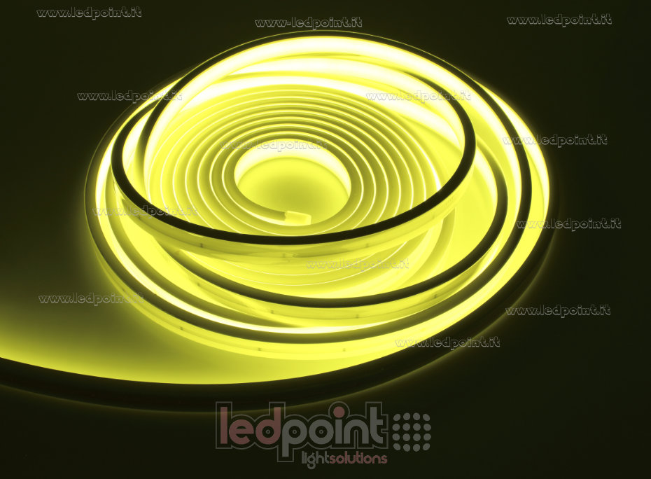 Tira de led 2025 24V IP67 Amarillo Limón 264led/m