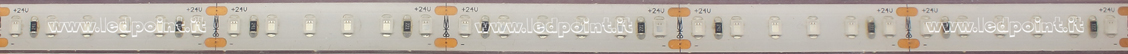 Tira de led 2835 24V IP67 620-625nm 120led/m
