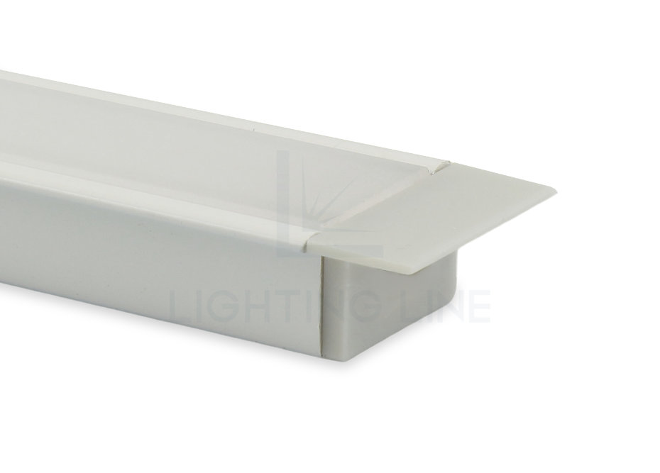 Tapa para perfil para tiras de led