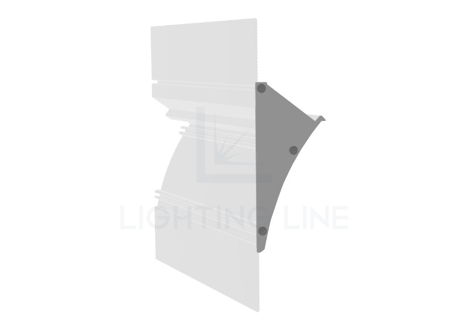 Tapa para perfil para tiras de led Tapa para perfil para tiras de led