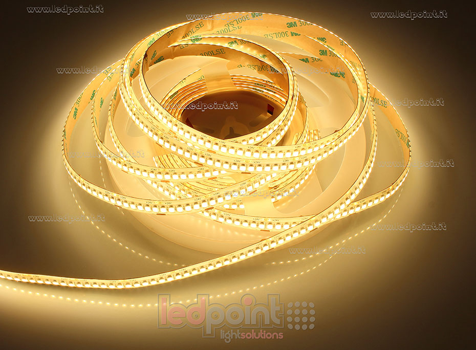 Tira de led 3528 24V IP53 3000K 240led/m