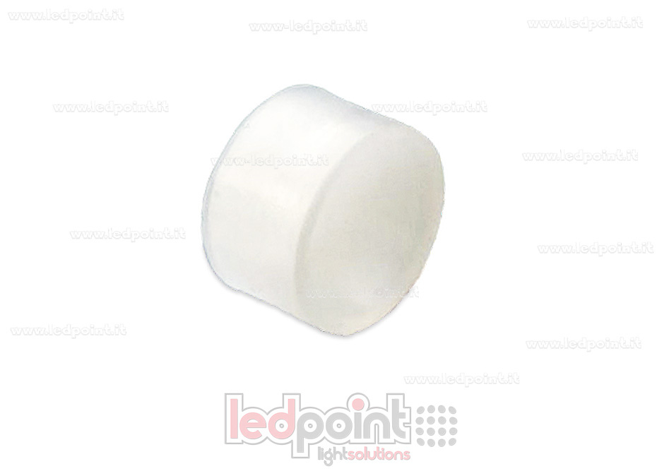 Tapa transparente para Led Neon Flex 15mm redondo Tapa transparente para Led Neon Flex 15mm redondo