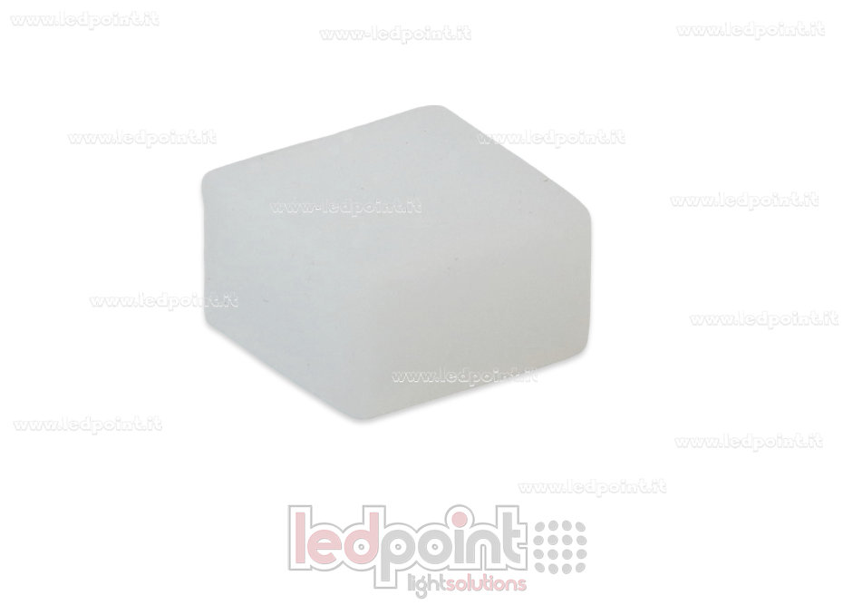 Tapa final para Led Neon Flex 4x8mm Tapa final para Led Neon Flex 4x8mm