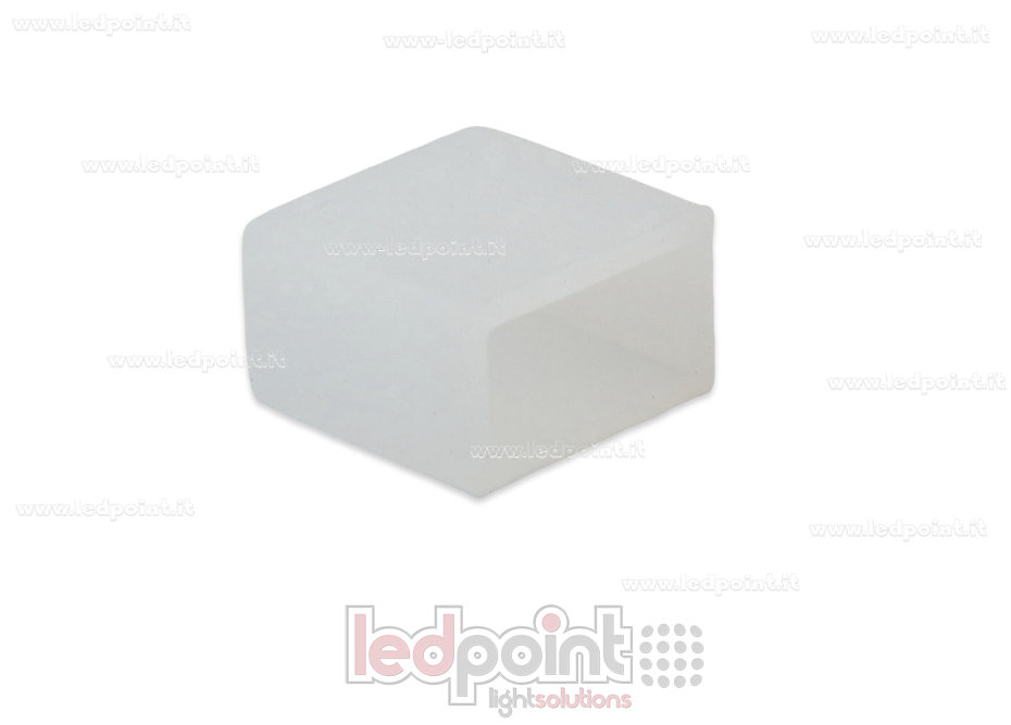 Tapa final para Led Neon Flex 4x8mm Tapa final para Led Neon Flex 4x8mm